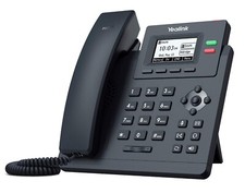 Yealink SIP-T31G 2-Line PoE VoIP Phone - Black Brand New, Never Used picture