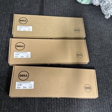 Lot Of 3-Dell KB216 KB216-BK-US Wired Keyboard - Black Some Roughing On One Box picture