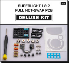 Full Hot Swap PCB Logitech G Pro X Superlight 1 2 DEX Double Click Replacement Part picture