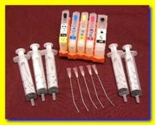 Empty HP 564 XL Refillable Cartridges, 5 Cartridge Set  picture