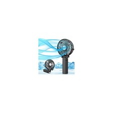 Portable Handheld Fan USB Rechargeable Battery Operated Mini Cooling Travel picture