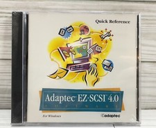 Adaptec EZ-SCSI 4.0 Software For Windows Quick Reference - CS42 - New Sealed A7 picture