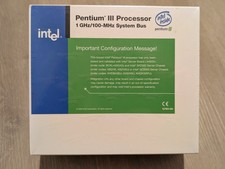 Pentium III Slot 1, 1000Mhz / 100FSB / CPU, SL4KL Sealed/New  picture