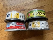 99 DVD+R 4x 4.7GB Recordable Media Discs — 4 Packs New Old Stock NOS picture