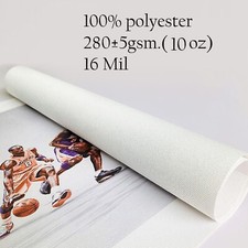 Polyester Canvas Roll 60in x 40ft Waterproof Matte Inkjet Canvas--white picture