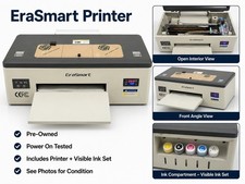 EraSmart A4 DTF Printer Used – Powers On – Needs Print Head – For Parts/Repair picture