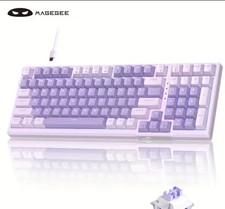 MageGee SKY98 Mechanical Gaming Keyboard Hot Swappable Customized Switch picture