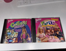 Lot of 3 Barbie PC CD-ROM Lot Cool Looks Fashion Designer & Party Print 'n Play picture