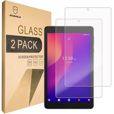 Mr.Shield [2-PACK] Designed For Alcatel Joy Tab 2 [Tempered Glass] clear  picture