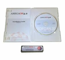 New Amiga Workbench OS 3.2 CD + Kickstart ROM 3.2.2 for Amiga 500 600 2000 1049 picture