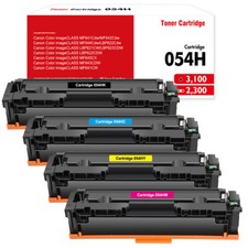4x 054H XL Toner Cartridge for Canon CRG 054 MF641cw MF642cdw MF644cdw LBP622cdw picture