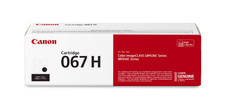 Canon 067H Black Toner Genuine OEM High Yield 3130 Pages New picture