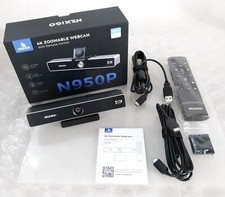 NexiGo N950P 4K Zoomable Webcam w/ Remote Control + USB-C + USB-C to A NEW *OB* picture