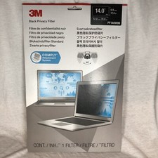 NEW 3M PF140W9B 16:9 Frameless Blackout Privacy Filter for 14