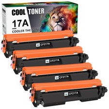 4PK CF217A 17A Toner Cartridge for HP LaserJet Pro M102w M102a MFP M130fw M130nw picture