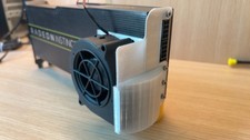 U-Type Short Turbo Fan Mod For AMD Instinct MI25 MI50 MI60 MI100 Compute Card picture