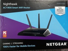 NETGEAR Nighthawk Smart Wi-Fi Router (R7000-100NAS) - AC1900 Wireless Speed (Up picture