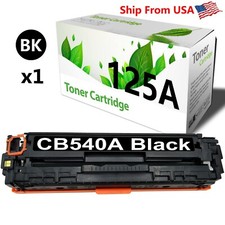 1PK CB540A 540A Toner Cartridge LaserJet CP1213 CP1214 CP1215 Printer BLACK picture
