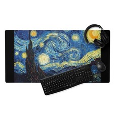 Starry Night Large Desk Mat Gaming Mouse Pad picture