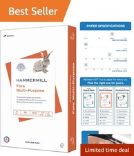 Fore Legal Size Copy Paper 20 lb - 500 Sheets, 96 Brightness, Jam-Free Assurance picture