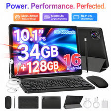2026 New Tablet Bundle Android 16 Wifi Tab 10.1