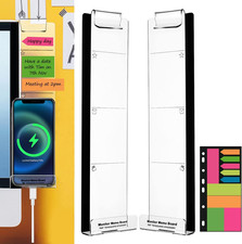 Monitor Memo Boards for Computer, Set of 2 (Left & Right) Multifunction Acrylic picture