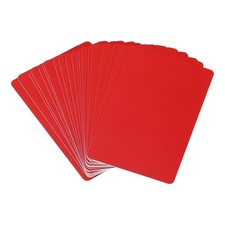 20 Pcs Blank PVC Cards Inkjet Plastic ID Card CR80 30 MIL Glossy Red picture