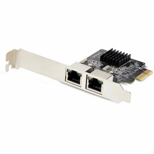 StarTech 2-Port Gigabit PCIe Network Card, NIC, Adapter (ST1000SPEXD4T) picture