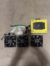 CORSAIR RS120 PWM 120mm Fans Triple Pack - Simplified Control - Daisy-Chain 4-Pi picture