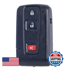 Supaland Key Fob Fits For Toyota Prius 2004-2009 For Silver Logo Only 2Nd Gen picture