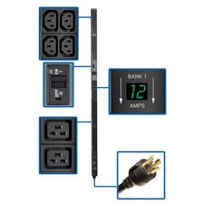 Tripp Lite By Eaton Master-Power Pdumv30Hv2 Pdu Metered Vertical 5.8Kw 208/240V picture