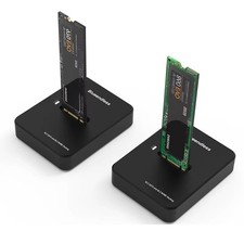 Blueendless M.2 SSD Enclosure Dock USB 3.1 Type-C 10Gbps NVMe SATA picture