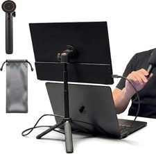 Adjustable Portable Monitor Stand, Magnetic Metal Tripod for 15.6