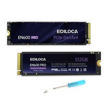 EN600 PRO SSD 512GB PCIe 3.0 Gen 3x4, NVMe M.2 2280, Up to 3200MB/s, Internal... picture
