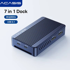ACASIS 40Gbps USB 4 M.2 NVMe SSD Enclosure & 6-in-1 Dock Station for Windows/Mac picture