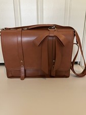 Ecosusi Ladies Faux Leather Briefcase Laptop Messenger Bag Fits 14” Laptop picture