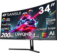 Ultra wide Gaming Monitor 34