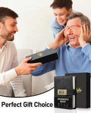 Password Book with Lock, Password Book with Alphabetical Tabs 600+ Password S... picture