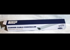 ZhiYo 85in Corner Cable Concealer, Cord Hider - 85 Inches New Open Box-Paintable picture