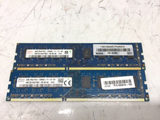 LOT OF 2 SK Hynix 4GB PC3-12800U DDR3-1600 Desktop Memory RAM HMT351U6CFR8C-PB picture