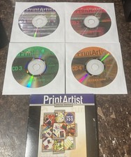 PrintArtist Gold Sierra Home 8.0 4 CD Set Windows 95 98 + Special Edition PC picture