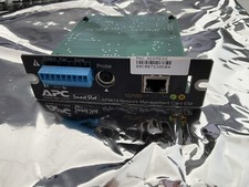 APC Smart Slot AP9619 UPS NETWORK MANAGEMENT CARD EM tested 10/100 3 available picture
