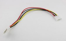 1pc Molex 4 Pin Male to LP4 Male Power Extension Adapter Connector Cable 30cm picture