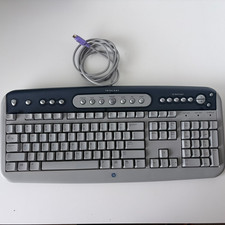 Vintage HP Internet Wired Computer Keyboard PN: 5185-1596 Model SK2560 picture