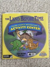 The Land Before Time Sound Source Interactive's Activity Center CD Paper Sleeve picture
