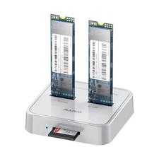 MAIWO K3016SD NVMe SATA SD 3 Bay SSD Docking Station, 10Gbps M.2 SSD Reader A... picture