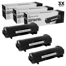 LD Compatible Xerox 106R03942 High Yield Black Toner Cartridges 3-Pack picture