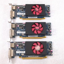 Lot of 3 Dell AMD Radeon HD 8490 1GB DDR3 PCIe Low Profile Video Card GPU TESTED picture