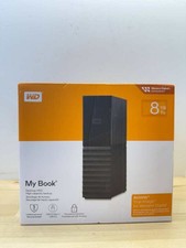 WD My Book 8TB Desktop HDD External Hard Drive USB 3.0 Model WDBBGB0080HBK-NEWM picture