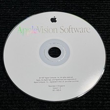 Vintage 1997 Apple Vision Software CD Ver 1.3 Part #691-1665-A Rare picture